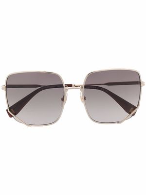 Marc Jacobs Eyewear Light Hexagon sunglasses - Gold
