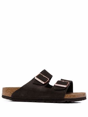 Birkenstock double-strap buckled sandals - Brown