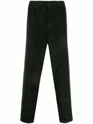Kenzo corduroy straight-leg trousers - Green