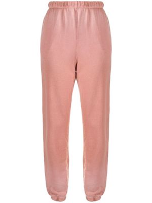 RE/DONE elasticated track pants - Pink