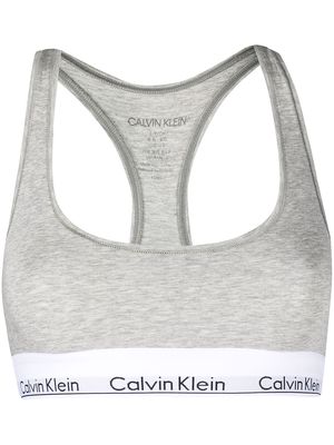Calvin Klein Underwear logo sports bra - Grey