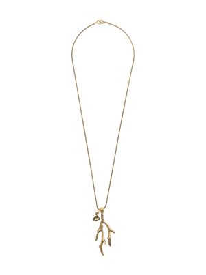 Goossens Talisman coral necklace - Gold