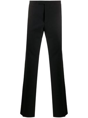 Raf Simons straight leg tailored trousers - Black