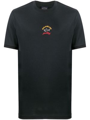 Paul & Shark short sleeve printed logo T-shirt - Black