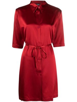 La Perla tie-waist silk nightdress - Red