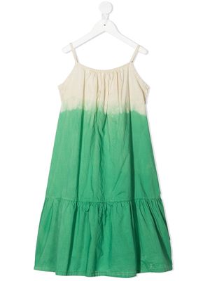 Longlivethequeen tie-dye tiered dress - Green
