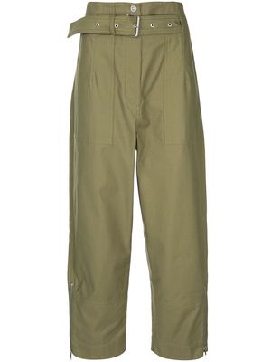 3.1 Phillip Lim belted cargo pants - Green