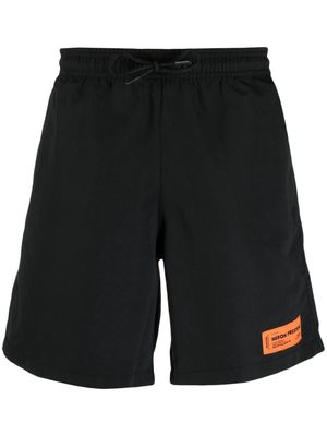 Heron Preston logo swimming shorts - Black