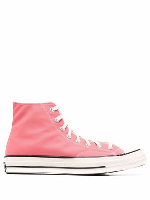 Converse colour block hi-top sneakers - Pink