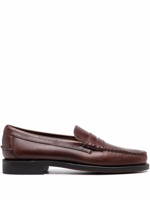 Sebago slip-on leather loafers - Brown