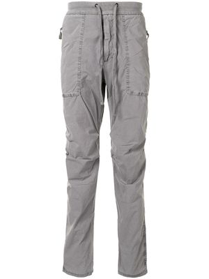 James Perse mid-rise straight leg trousers - Grey
