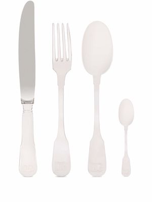 Dolce & Gabbana 4 piece cutlery set - Silver