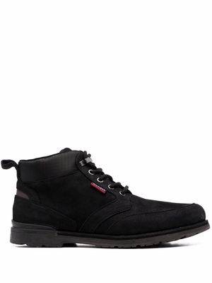 Tommy Hilfiger Outdoor Corporate suede ankle boots - Black