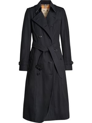 Burberry Chelsea Heritage belted trench coat - Blue