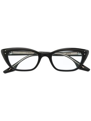 Gentle Monster Miview 01 cat-eye frame glasses - Black