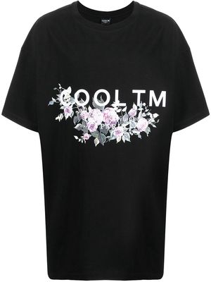 COOL T.M logo-print short-sleeved T-shirt - Black