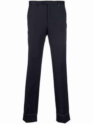 Brioni cropped tailored trousers - Blue
