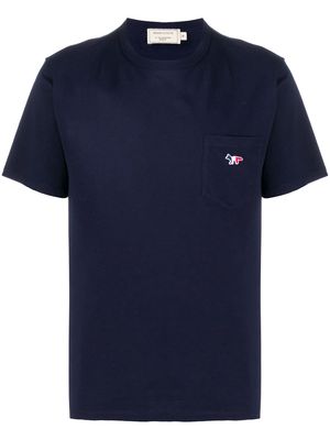 Maison Kitsuné jersey T-shirt - Blue