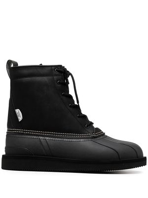 Suicoke ALAL lace-up ankle boots - Black