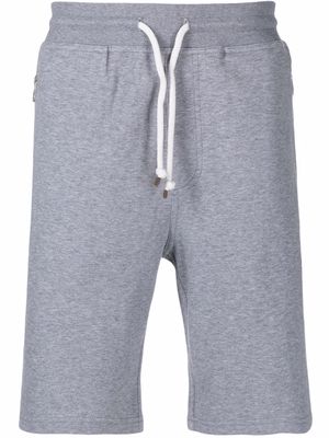 Brunello Cucinelli knee-length track shorts - Grey