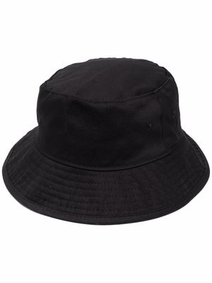 Acne Studios embroidered-logo bucket hat - Black