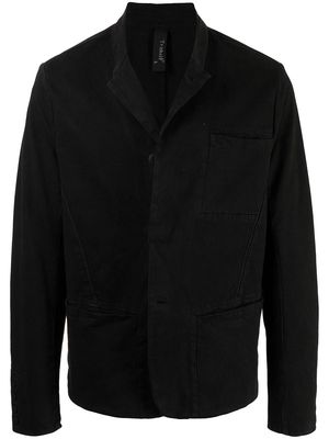 Transit single-breasted fitted blazer - Black