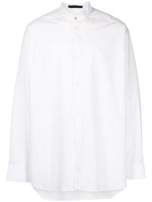 Fear Of God band-collar poplin shirt - White