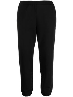 Love Moschino cropped track pants - Black