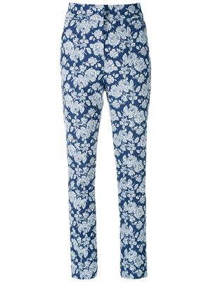 Olympiah Estrelada straight trousers - Blue