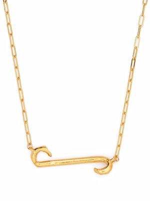Alighieri The Burning Stream in the Sky necklace - Gold