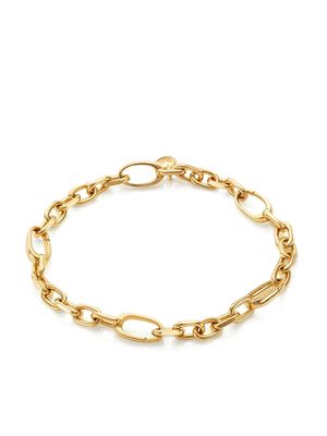 Monica Vinader 18kt gold vermeil Alta Capture Mini Link bracelet
