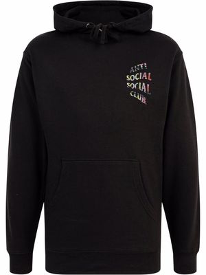Anti Social Social Club Fuzzy Connection hoodie - Black