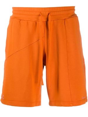 Retrosuperfuture deconstructed Terry track shorts - Orange