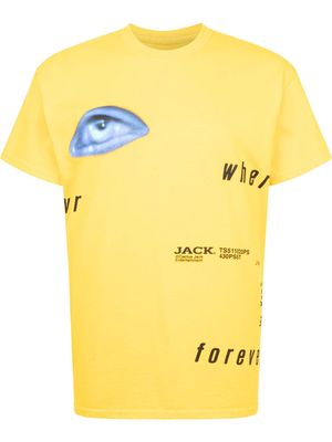 Travis Scott x PlayStation Digital Eye I T-shirt - Yellow