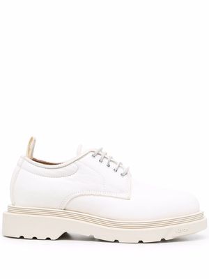 Buttero leather Derby shoes - White
