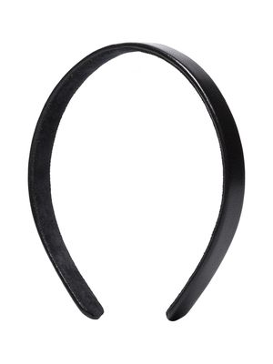 Jennifer Behr Leon leather headband - Black