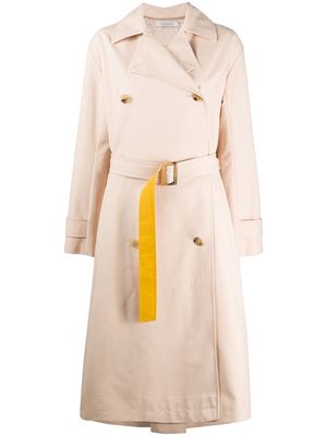 Nina Ricci colour block trench coat - Neutrals