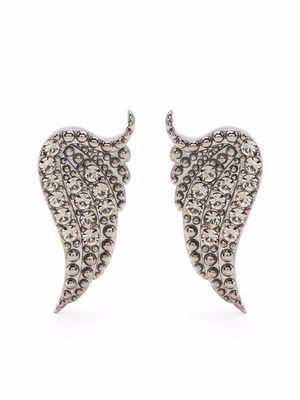 Zadig&Voltaire rock wing earrings - Grey
