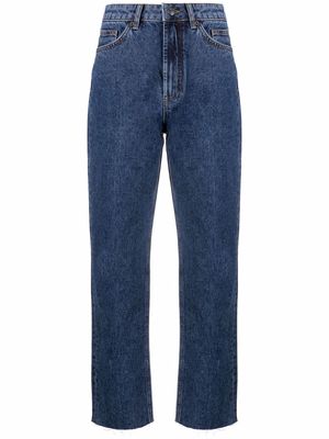 12 STOREEZ straight-leg denim jeans - Blue