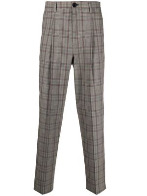 PS Paul Smith check-print trousers - Grey