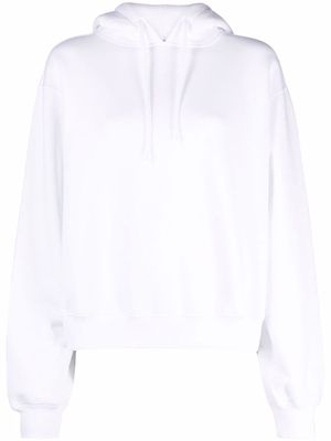 Alexander Wang logo-print drawstring hoodie - White