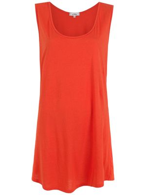 Amir Slama sleeveless T-shirt dress - Orange