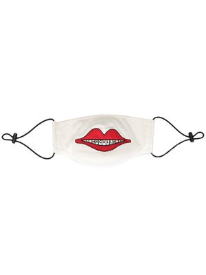 Haculla Red Lips mask - White
