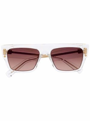 Balmain Eyewear square-frame sunglasses - Neutrals