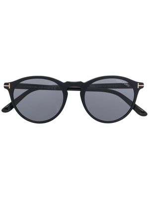 TOM FORD Eyewear Aurele round-frame sunglasses - Black