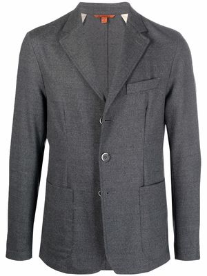Barena fitted single-breasted blazer - Grey