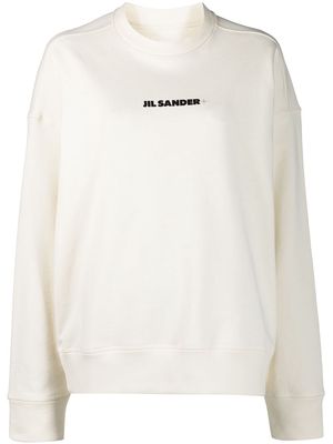 Jil Sander logo-print sweatshirt - Neutrals