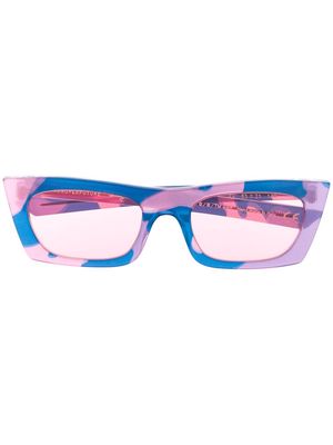 Retrosuperfuture Fred Camouflage sunglasses - Pink