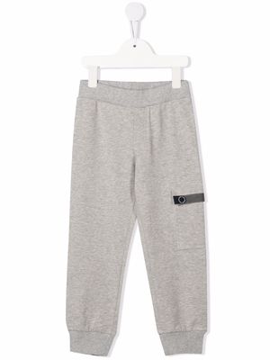 Lapin House stretch-cotton track trousers - Grey