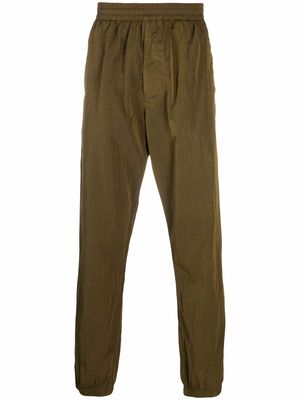 Givenchy embroidered 4G-motif trousers - Green